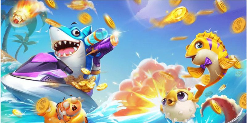 อินเทอร์เฟซในเกมยิงปลา EZSLOT
